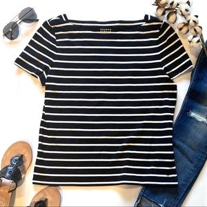 Kate Spade Broome Street Striped Tee